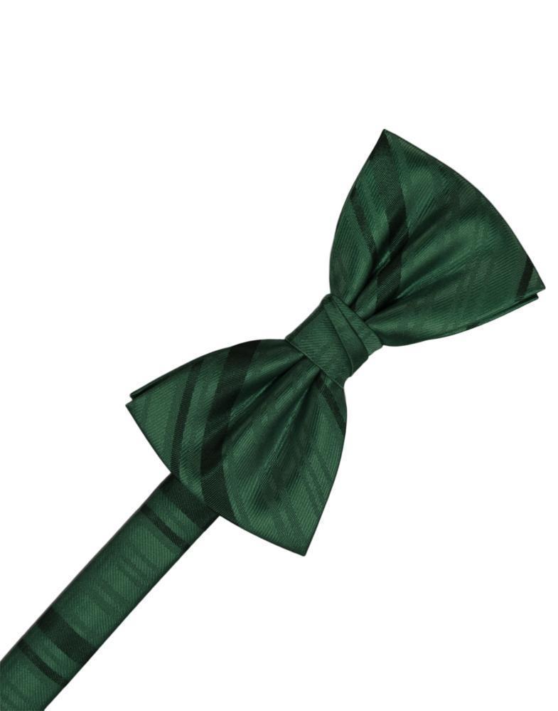 Striped Satin Kids Bow Tie-23