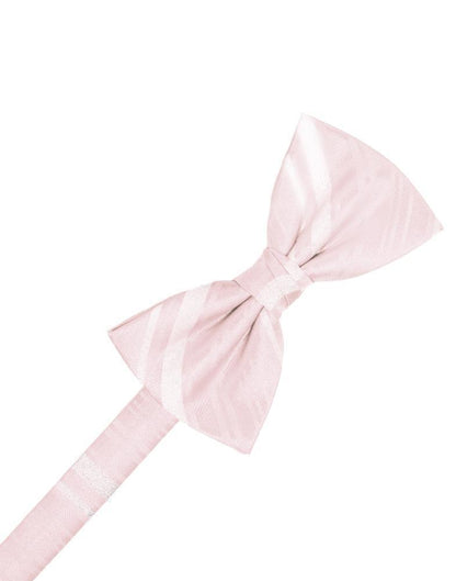 Striped Satin Kids Bow Tie-45