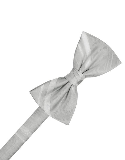 Striped Satin Kids Bow Tie-46