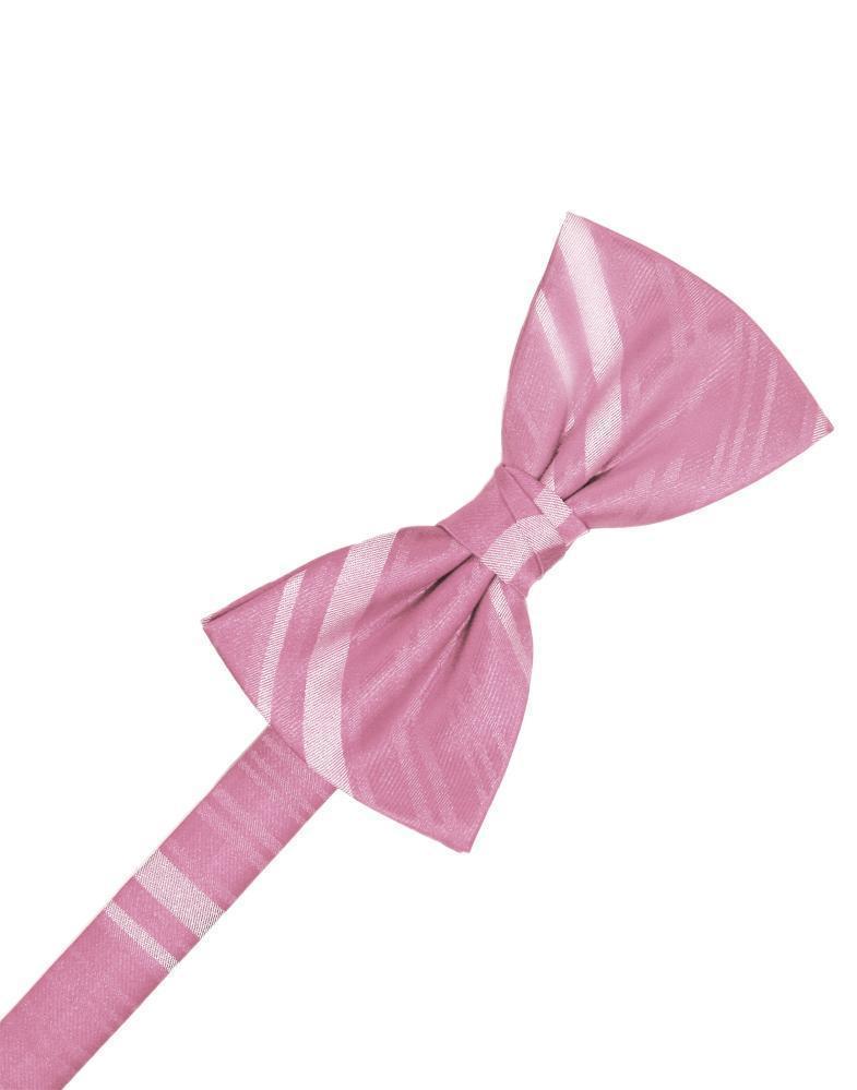 Striped Satin Kids Bow Tie-49