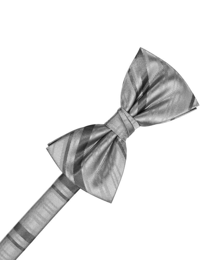 Striped Satin Kids Bow Tie-54