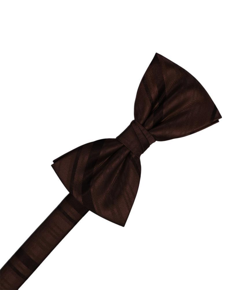 Striped Satin Kids Bow Tie-57