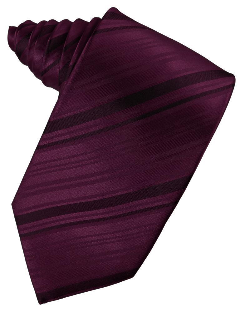 Striped Silk Necktie-3