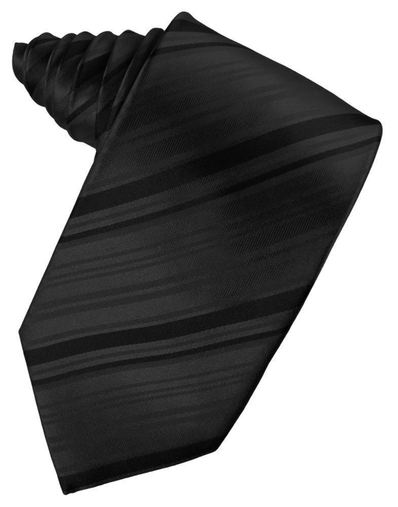 Striped Silk Necktie-4