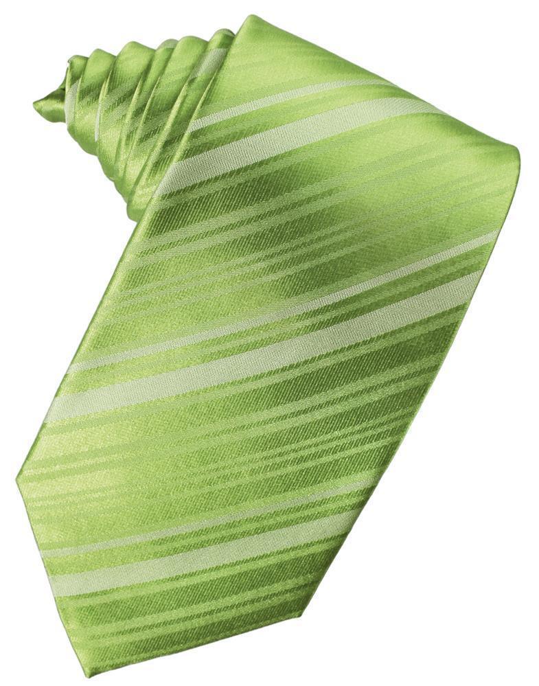 Striped Silk Necktie-7