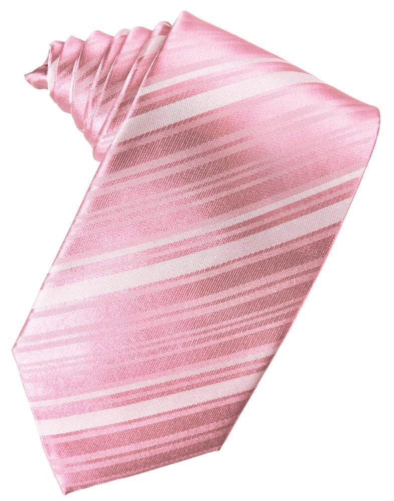 Striped Silk Necktie-8