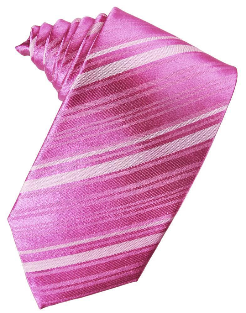 Striped Silk Necktie-10