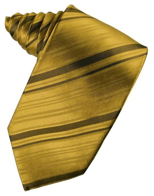 Striped Silk Necktie-11