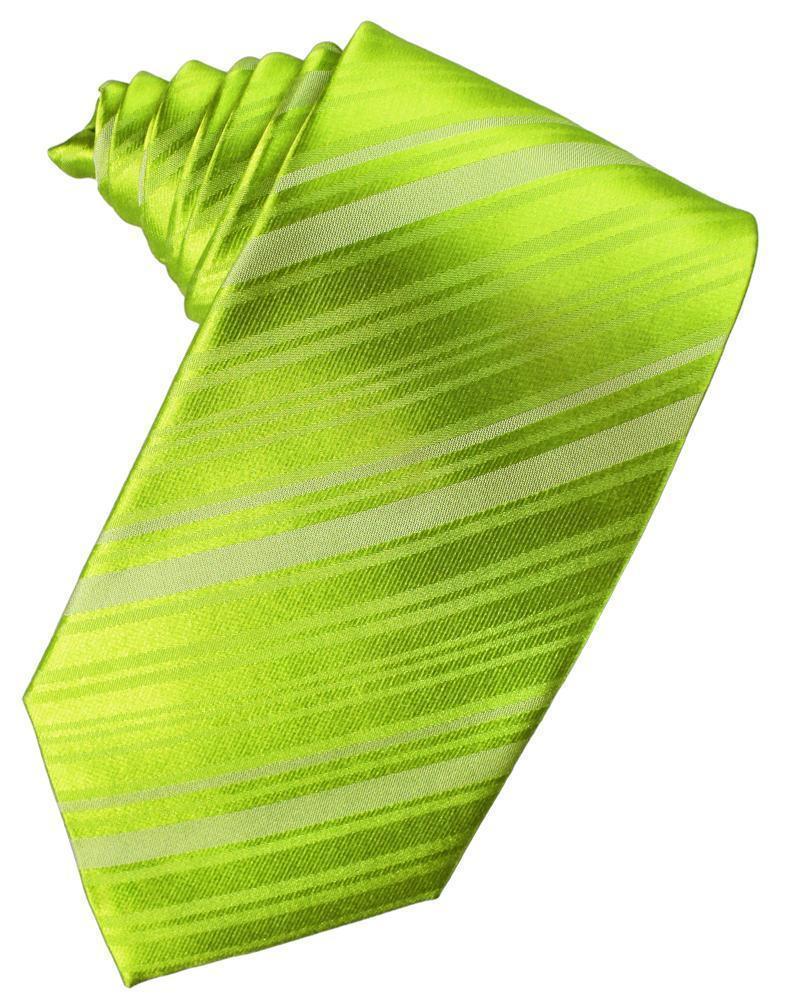 Striped Silk Necktie-19