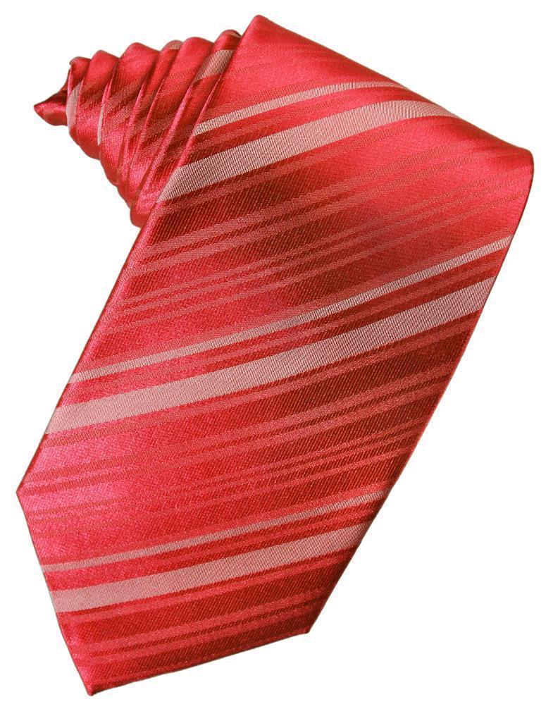 Striped Silk Necktie-24