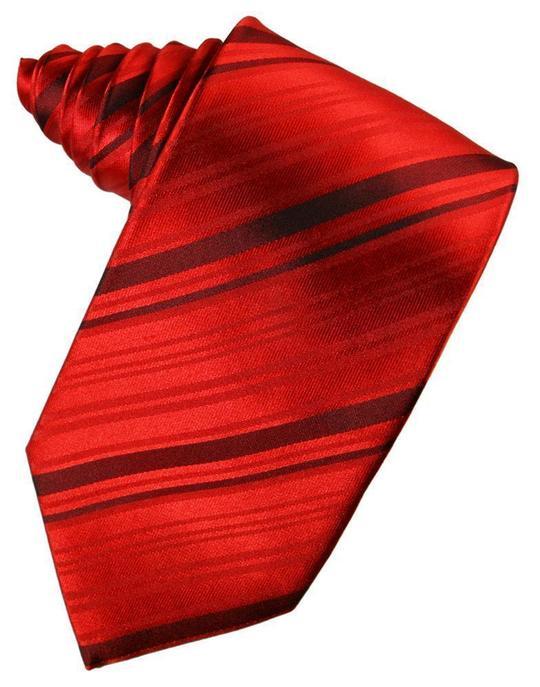 Striped Silk Necktie-31