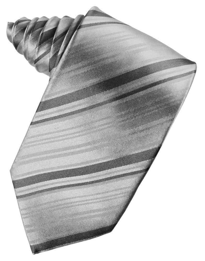 Striped Silk Necktie-32