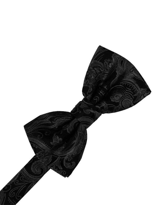 Paisley Silk Bow Tie-0