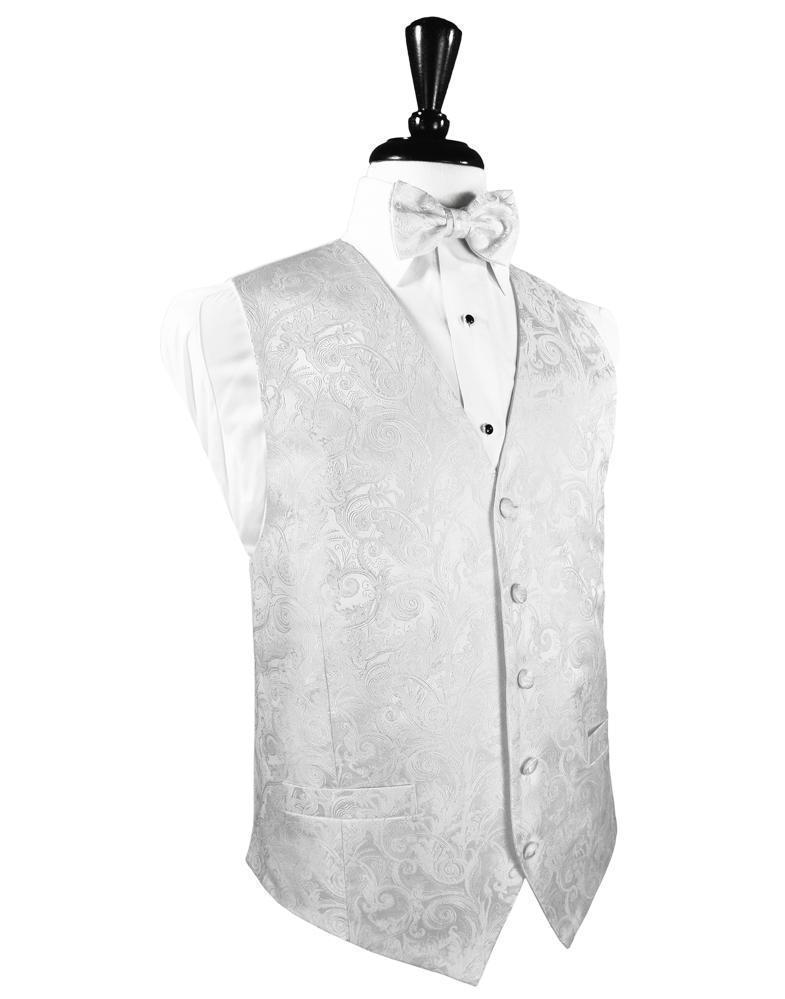 Tapestry Silk Tuxedo Vest-2