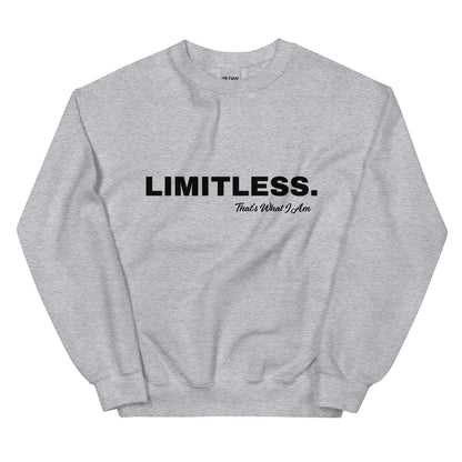 LIMITLESS Unisex Sweatshirt-1