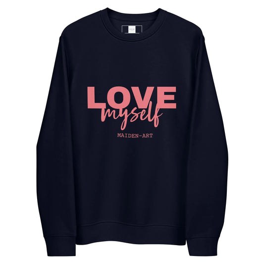 LOVE Myself Unisex eco sweatshirt-0