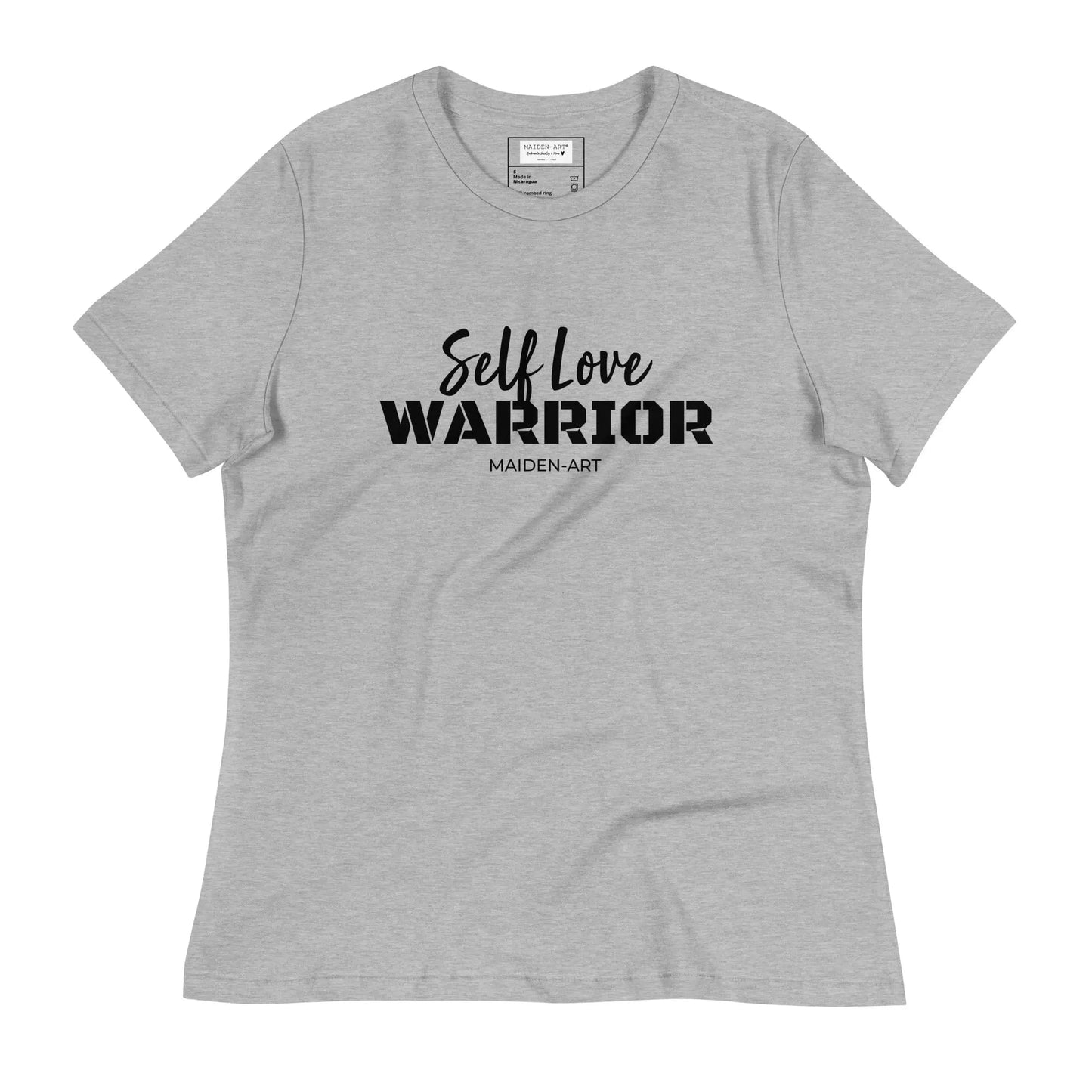 Women's relaxed t-shirt Self Love Warrior-5