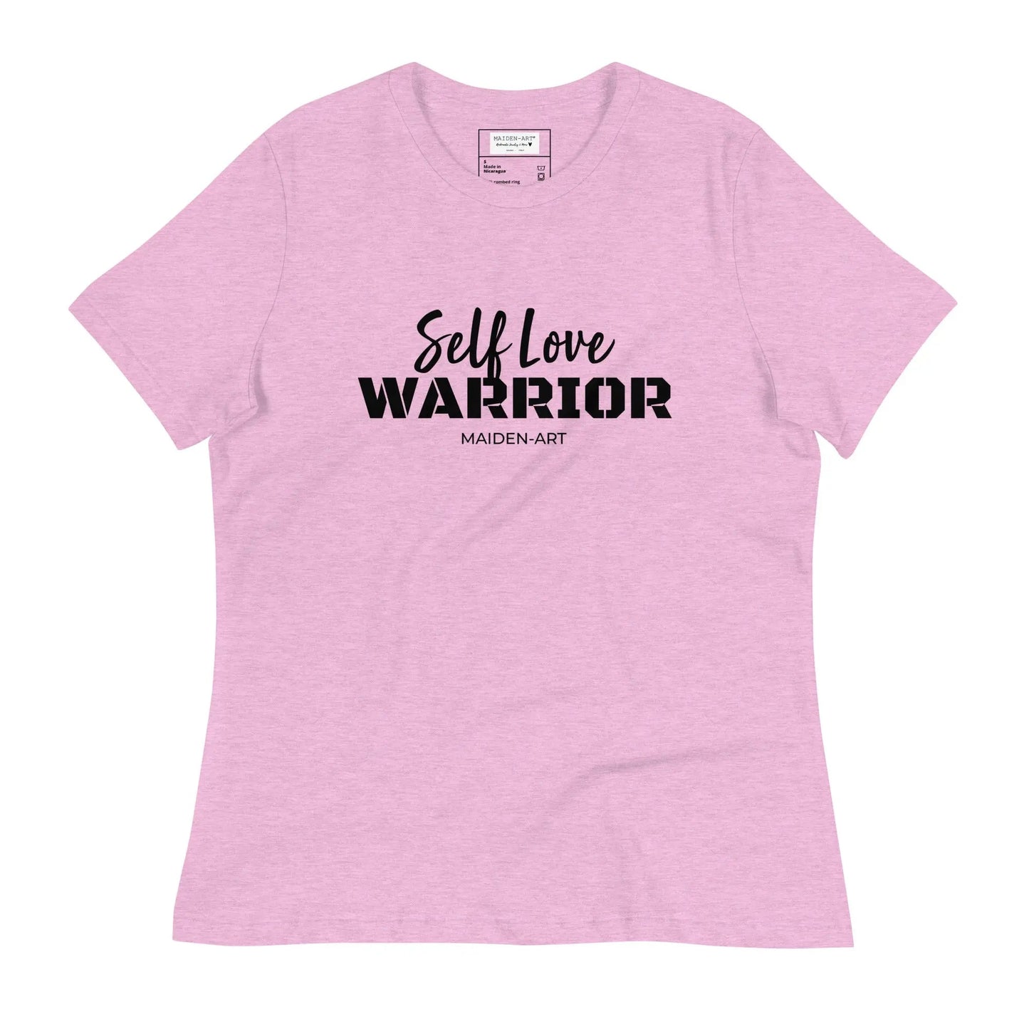 Women's relaxed t-shirt Self Love Warrior-7