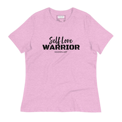 Women's relaxed t-shirt Self Love Warrior-7