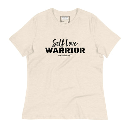 Women's relaxed t-shirt Self Love Warrior-8