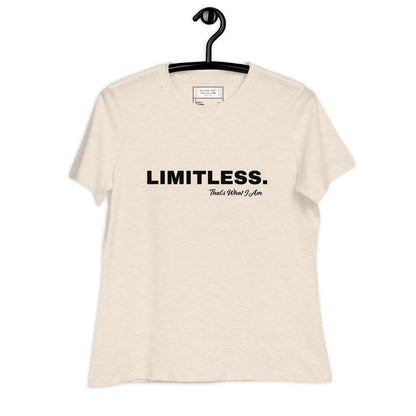 Women's T-Shirt LIMITLESS Women's Relaxed T-Shirt-8