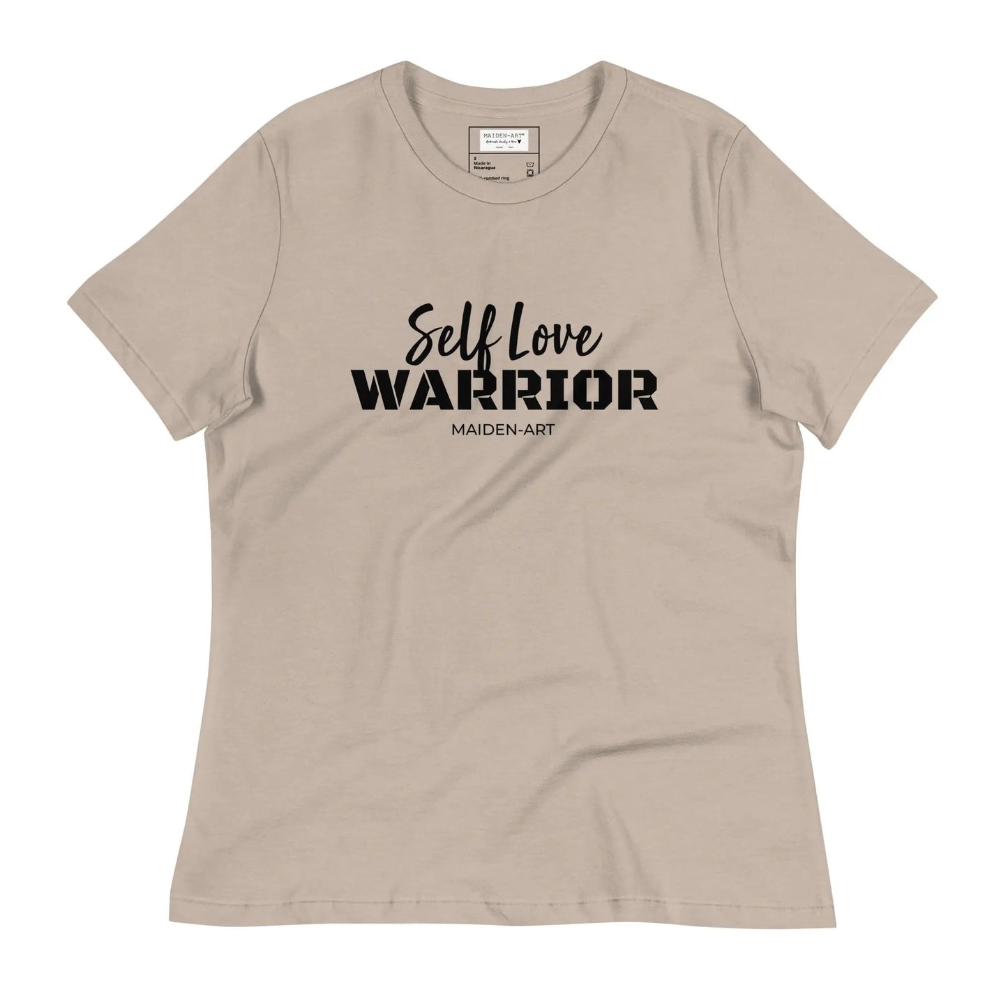 Women's relaxed t-shirt Self Love Warrior-6