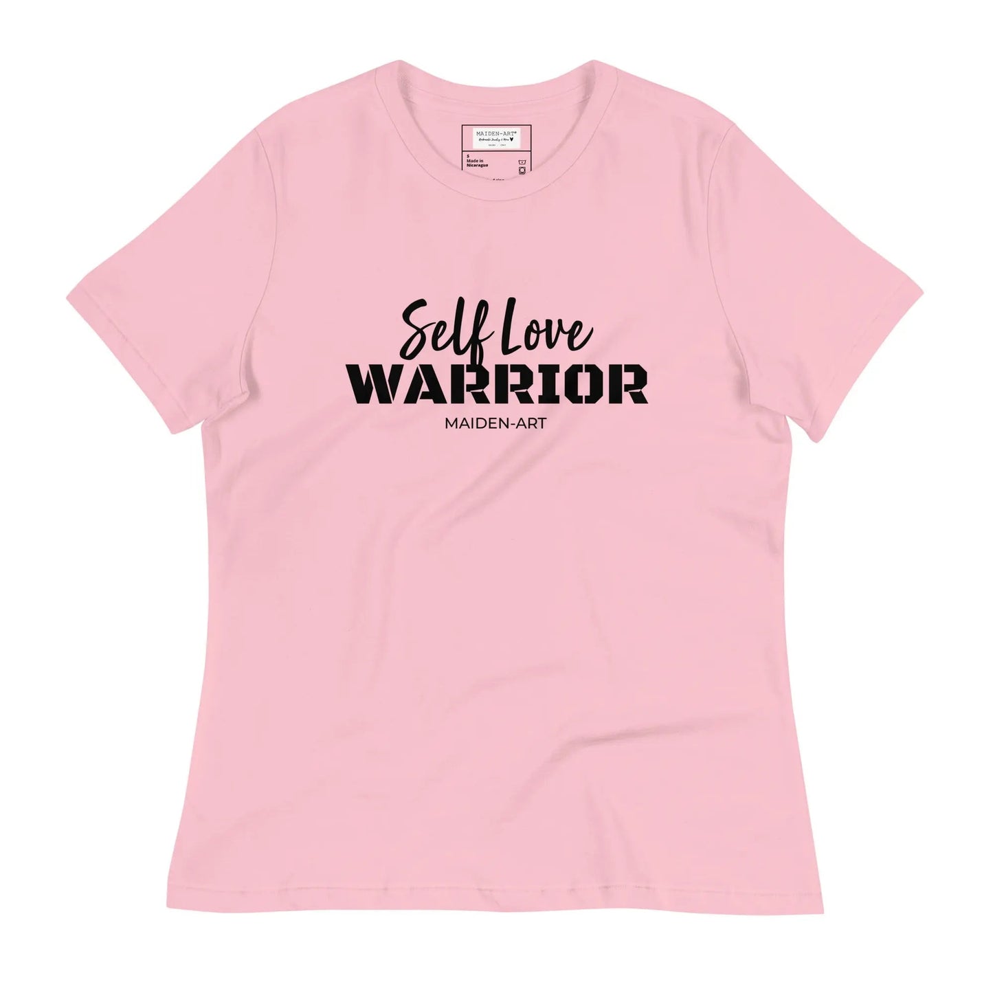 Women's relaxed t-shirt Self Love Warrior-0