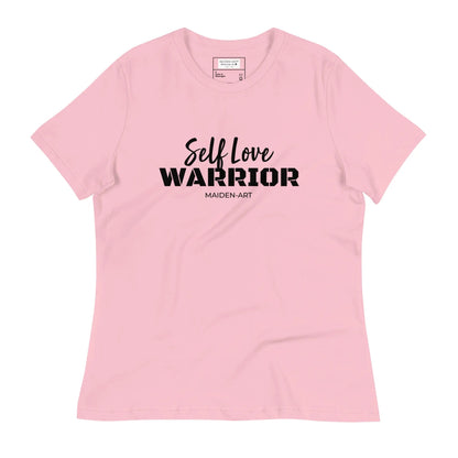 Women's relaxed t-shirt Self Love Warrior-0